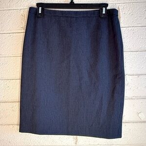 Ann Taylor Classic Black Petite Skirt